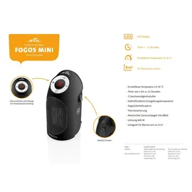 ETA FOGOS MINI Heizlüfter ETA162390000