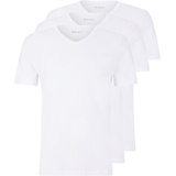 Classic Kurzarm-v ausschnitt-baselayer 3 Einheiten White 2XL