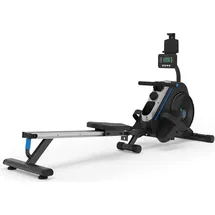 capital sports Rudergerät für Zuhause, Kompakter Rowshaper, Rudergerät Klappbar mit 8 Stufen, LCD-Monitor, Bodenrollen, Row Shaper mit