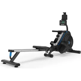 capital sports Rudergerät für Zuhause, Kompakter Rowshaper, Rudergerät Klappbar mit 8 Stufen, LCD-Monitor, Bodenrollen, Row Shaper mit