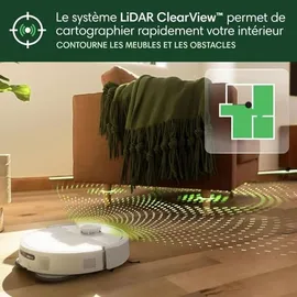 IROBOT Roomba Plus 405 Combo + AutoWash Dock Weiß