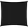 furnicato Sonnensegel 5 x 5 m Schwarz