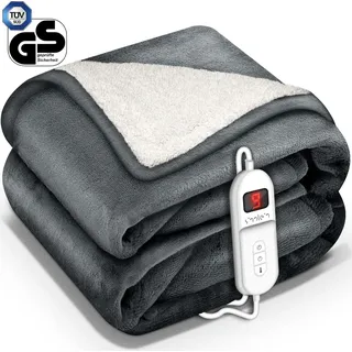 180 x 130 cm Dunkelgrau