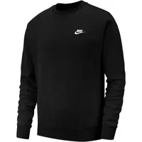 Nike Sportswear Club Fleece Herren-Rundhalsshirt Black/White 3XL