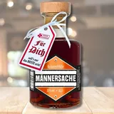 Apothekerflasche Männersache - 0,2L 33% Kräuterlikör | Humorapotheke Spaß