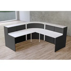 Kerkmann BARI weiß, anthrazit 235,0 x 235,0 x 112,0 cm