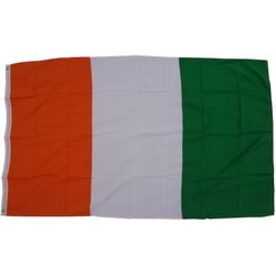 Flagge Elfenbeinküste 90 x 150 cm Fahne mit 2 Ösen 100g/m2 Stoffgewicht Hissflagge