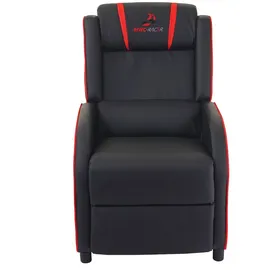 Mendler HWC-D68 Gaming-Sessel schwarz/rot