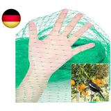 Kikhope Vogelschutznetz, 5 m x 20 m Pflanzenschutznetz für Gartenbeete,