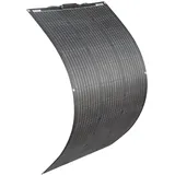 100W Flexible SolarPanel, 18V Tragbare ETFE Monokristallines Solarmodul, etfe Solarmodule sind geeignet ​für Gartenhaus,12V Batterie, Inselanlage/netzunabhängiges System