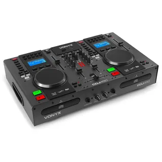 Vonyx CDJ450 2 Kanäle, Bluetooth, Schwarz - Schwarz