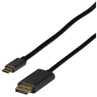 EFB-Elektronik EFB Elektronik EBUSBC-DP12K.2 Videokabel-Adapter 2 m USB Typ-C DisplayPort Schwarz