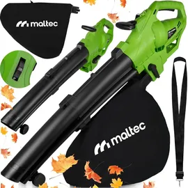 Maltec Laubbläser Laubsauger mit Schredder 3500 W