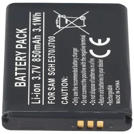 AccuCell Akku passend für Samsung SGH-E570 Akku, Samsung SGH-J700 Akku AB503442BECSTD