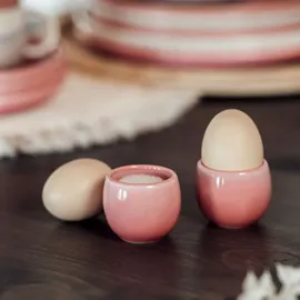 Villeroy & Boch Eierbecher Rosa/Rot 2 TLG