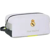 Safta Real Madrid 25/26 - Mittelgroße Schuhtasche, für die Reise C.F. weiß, Mediano, Lässig