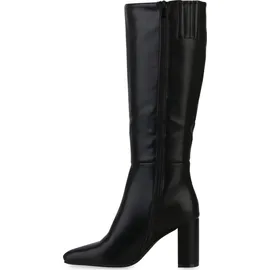 VAN HILL Damen Klassische Stiefel in Schwarz