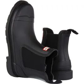 Hunter Commando Chelsea Boot wasserdicht, schwarz