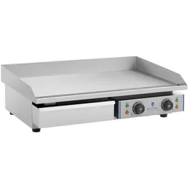 Royal Catering Elektro-Grillplatte 72,5 cm - glatt - 2 x 2,2 kW
