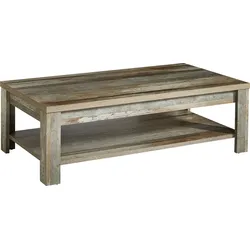 Couchtisch INNOSTYLE "BONANZA", braun (driftwood nachbildung, driftwood nachbildung, driftwood nachbildung), B:130cm H:40cm T:65cm, Holzwerkstoff, Tische, 1 Ablage