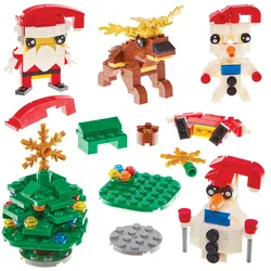 Bausteine Weihnachten, 4 Stück (Pro Set 4)