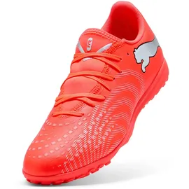 Puma Future 9 Play TF Herren glowing red/puma white/puma black/puma silver 41