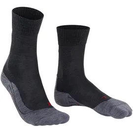 Falke TK5 Wander Herren Wandersocken 1 Paar Grau Asphalt Melange 44-45