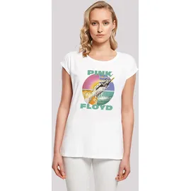 F4NT4STIC T-Shirt Pink Floyd Wish You Were Here Rockband in weiß | Gr.: S