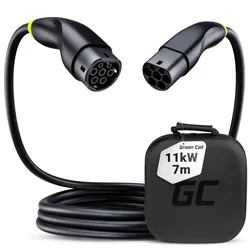 Green Cell EVKABGC04, Schwarz, Typ 1, Typ 2, Schwarz, Gerade, Gerade