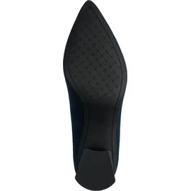 Marco Tozzi Hochfrontpumps für Damen, blau, Größe 37 EU