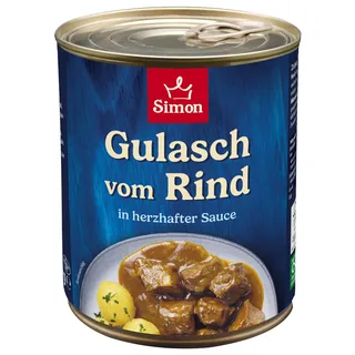 Werner Simon Delikatess Rindergulasch 800g