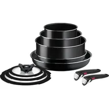 Tefal Ingenio Easy Cook & Clean Topf-Set 10-tlg. 4 x Kochtopf + 4 x Pfanne + 2 x Deckel