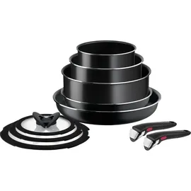 Tefal Ingenio Easy Cook & Clean Topf-Set 10-tlg. 4 x Kochtopf + 4 x Pfanne + 2 x Deckel