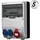 Doktorvolt Stromverteiler pTD-S 32A 2x230V 3P Zähler mit SIEMENS und MENNEKES Doktorvolt DV-4791-D
