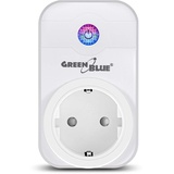 Greenblue GreenBlue GB155G Ferngesteuerte Intelligente Steckdose Android iOS Alexa Google Home Timer Wi-Fi max 2300W 8 Programme