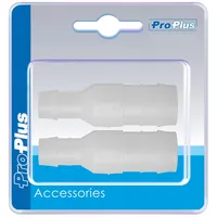 PRO PLUS Reduzier-Schlauchverbinder, gerade, 19x12mm, 2er-Pack