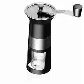 Bialetti Manuelle Kaffeemühle Edelstahl Mattschwarz