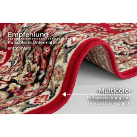 HANSE HOME Halton Kurzflorteppich 80 x 150 cm rot