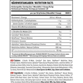 Vast V8 Total Energy Sour Apple Pulver 314 g