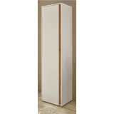 furn.design Center Schuhschrank 50x200x40 cm weiß
