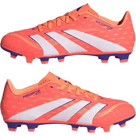 adidas Predator Club FG/MG Herren Signal Coral/Ftwr White/Beam Orange 44 2/3