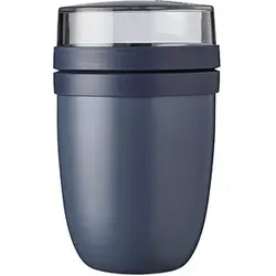 MEPAL Isolier-Speisebehälter Thermo-Lunchpot Ellipse nordic denim 0,5 + 0,2 l