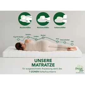 Dreamstar Easy Flex 80 x 200 cm H2/H3