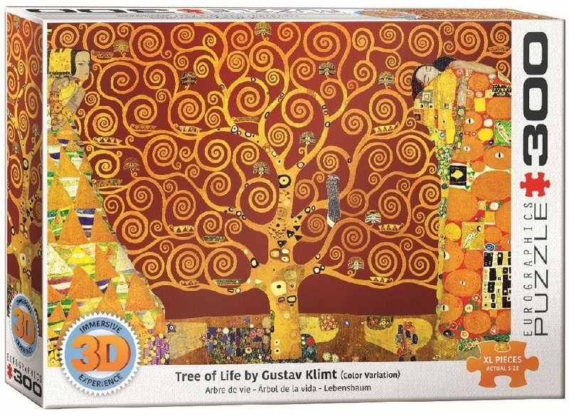 3D - Lebensbaum von Gustav Klimt (Puzzle)