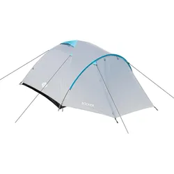 Campingzelt Rocker Nils Camp NC6013 hellgrau|BLAU 3 PERSONEN