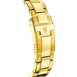 Festina Swiss Made Herrenuhr Analog Edelstahl 316L Gold - - Armbanduhr - Herren -