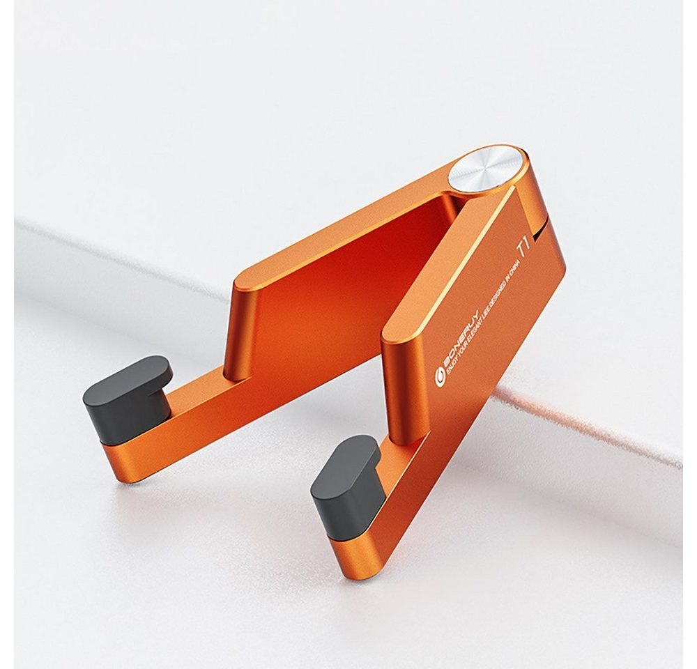 Orbeet Handy Halterung Smartphone Tisch Ständer V Form Faltbar Handy-Halterung