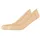 CAMANO Füßlinge 4 Paare Beige 35-38