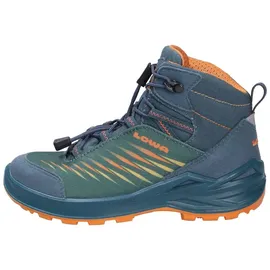 Lowa ZIRROX II GTX MID JR petrol/mango