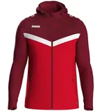 Iconic Trainingsjacke mit Kapuze Kinder 103 rot/weinrot 140